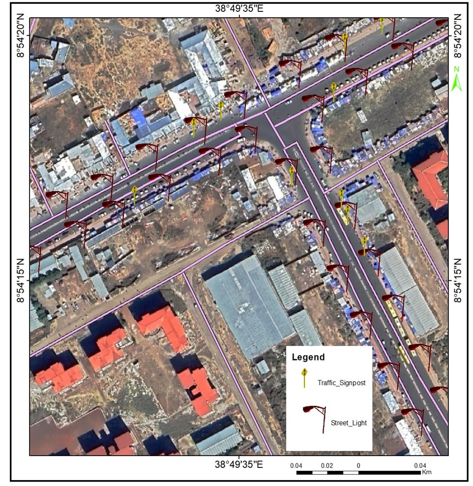 Partial View of Street Lights by GTG